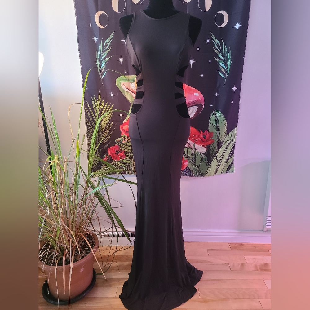 Gothic maxi dress